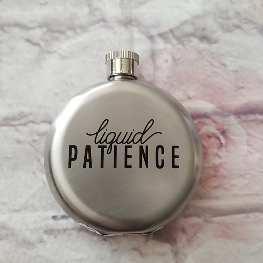 Silver Mini Flask